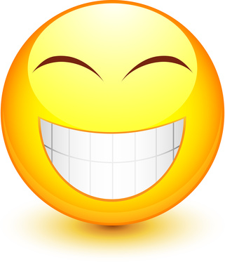 Smiley vectoriel, facilement modifiable !